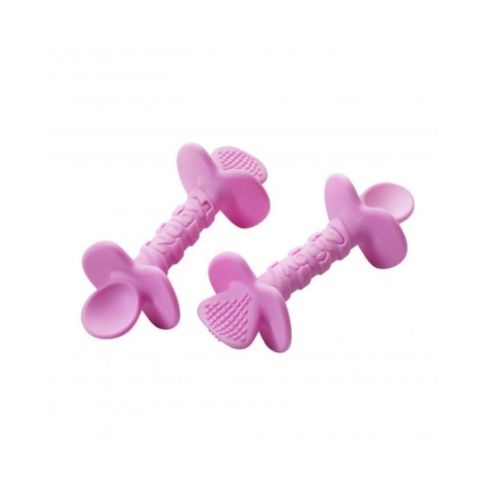 NUBY Suregrip Dipeez Self Feeding Spoon Pink