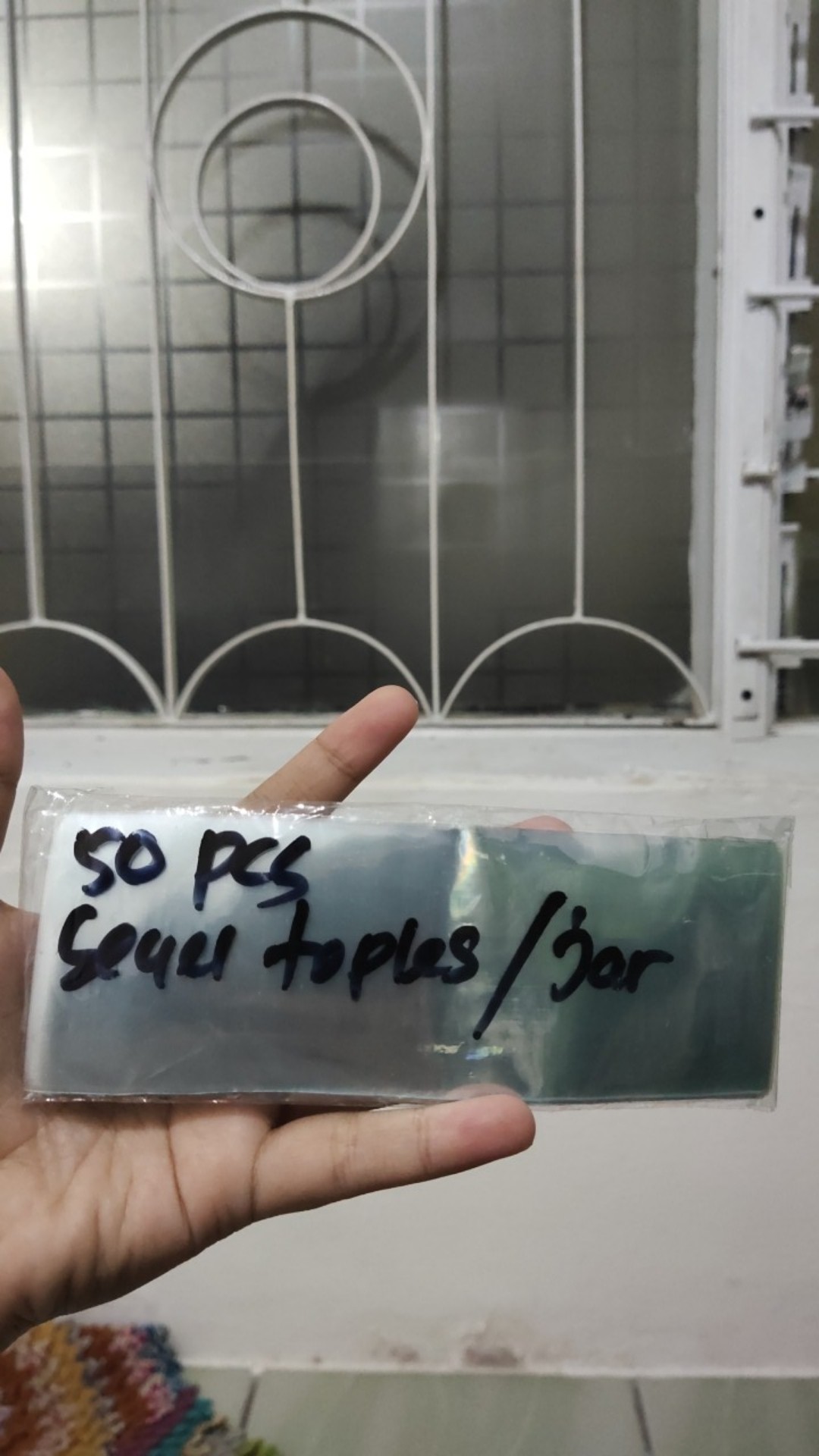 Plastik Segel Toples/tabung Segel Plastik Wrap Shrink Harga Eceran Murah Meriah Buruan Order