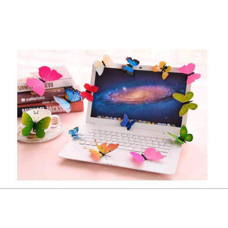 

sticker kupu kupu 3D