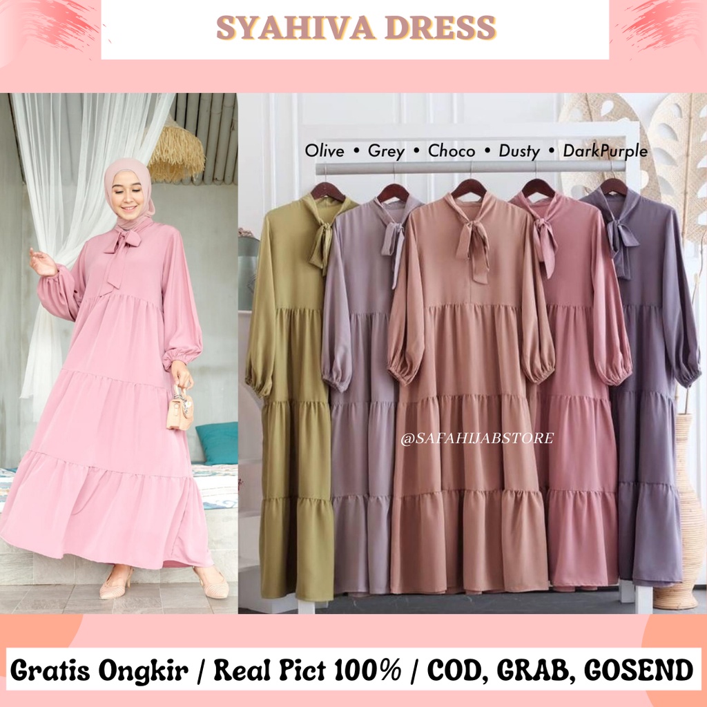 SYAHIVA DRESS / DRESS KONDANGAN / DRESS PESTA