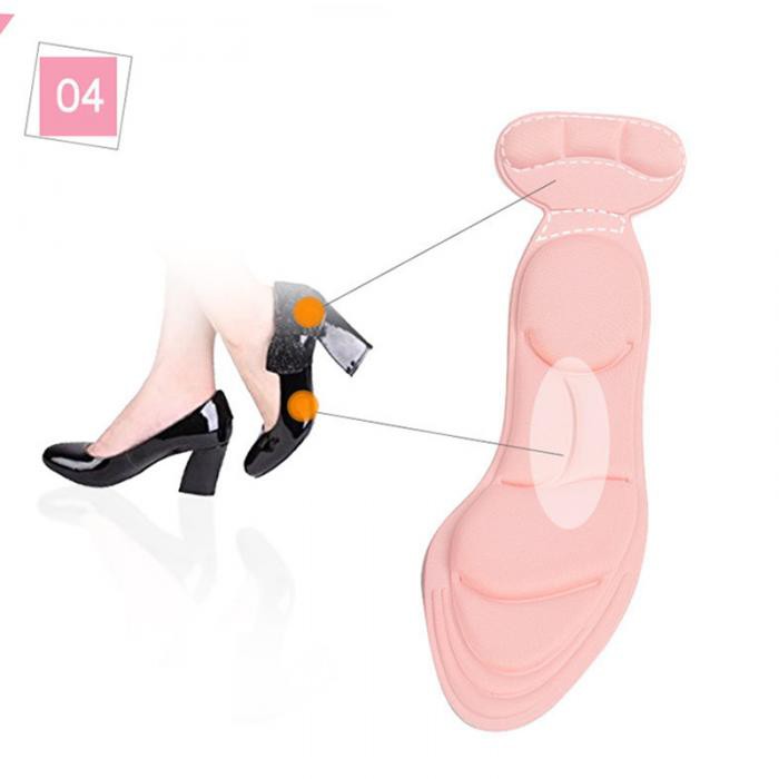 Insole Sepatu Wanita Foam Pad Alas Tumit Telapak Kaki Full 3D Protection High Quality