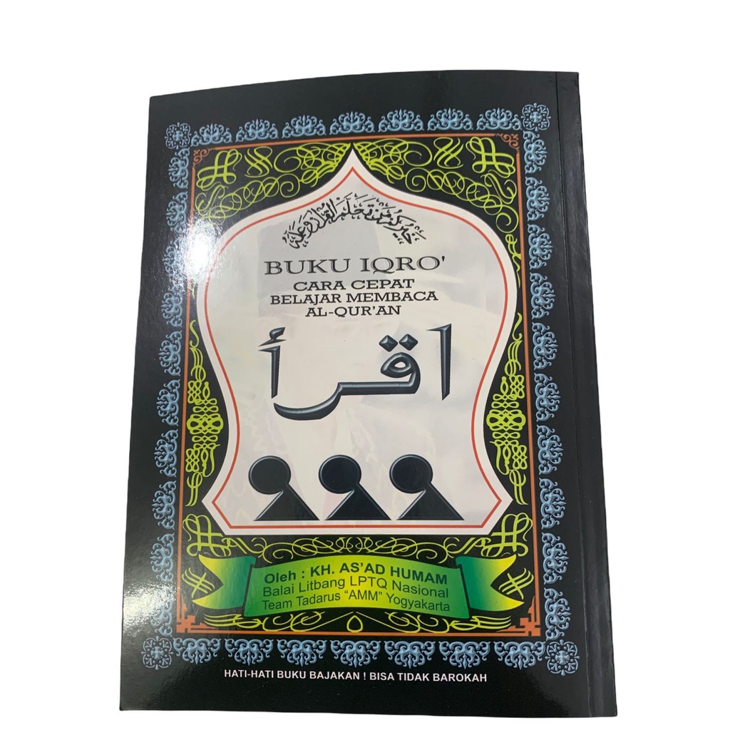 Buku IQRO Bendel Besar dan iqro + juz amma