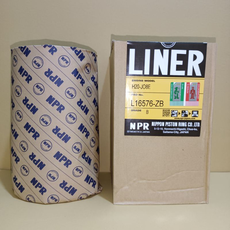 LINER BORING NPR HINO JO8E LINER NPR HINO LOHAN BIBIR TEBAL ORIGINAL PART