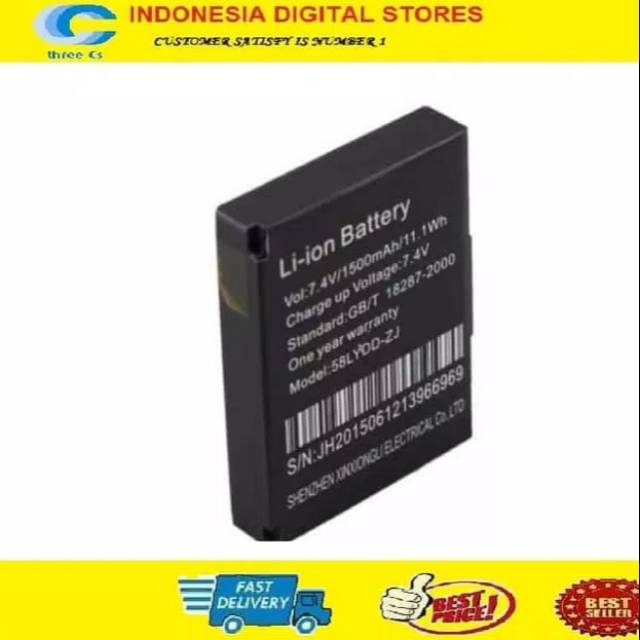 BATERAI Zjiang Printer bluetooth