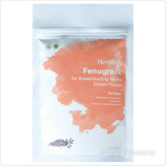 Herbilogy Fenugreek Extract Powder Daun Kelabet Shopee Indonesia