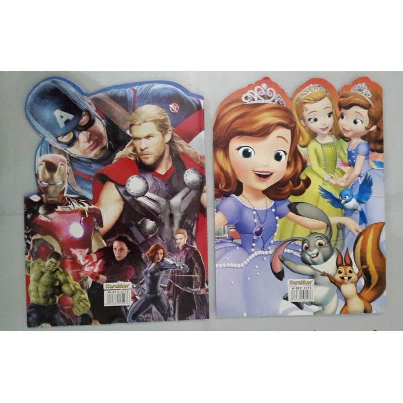 

Buku Mewarnai Besar Bentuk Karakter