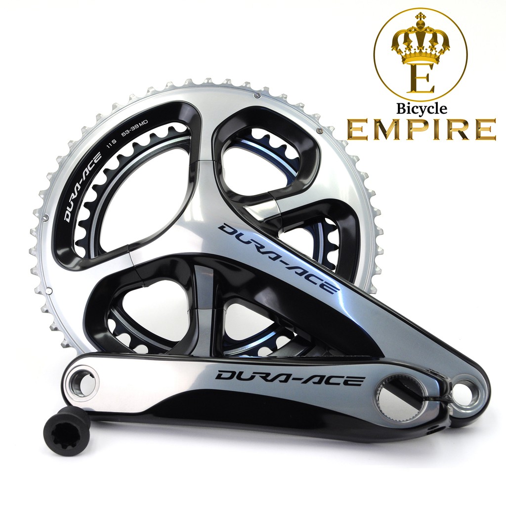 Crank Set Gear Shimano Dura Ace DuraAce FC-R9000 53 - 39T Arm 170mm Bicycle Empire