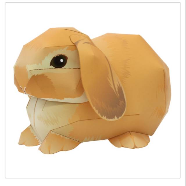 Holland Lop papercraft