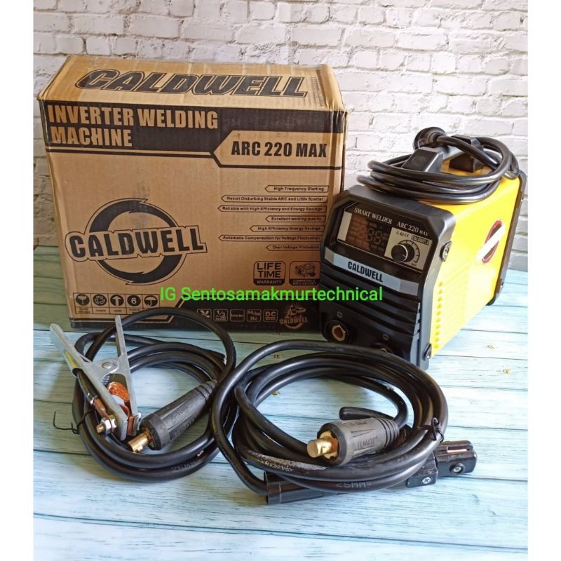 CALDWELL ARC 220 MAX Inverter Mesin Trafo Las Welding Machine