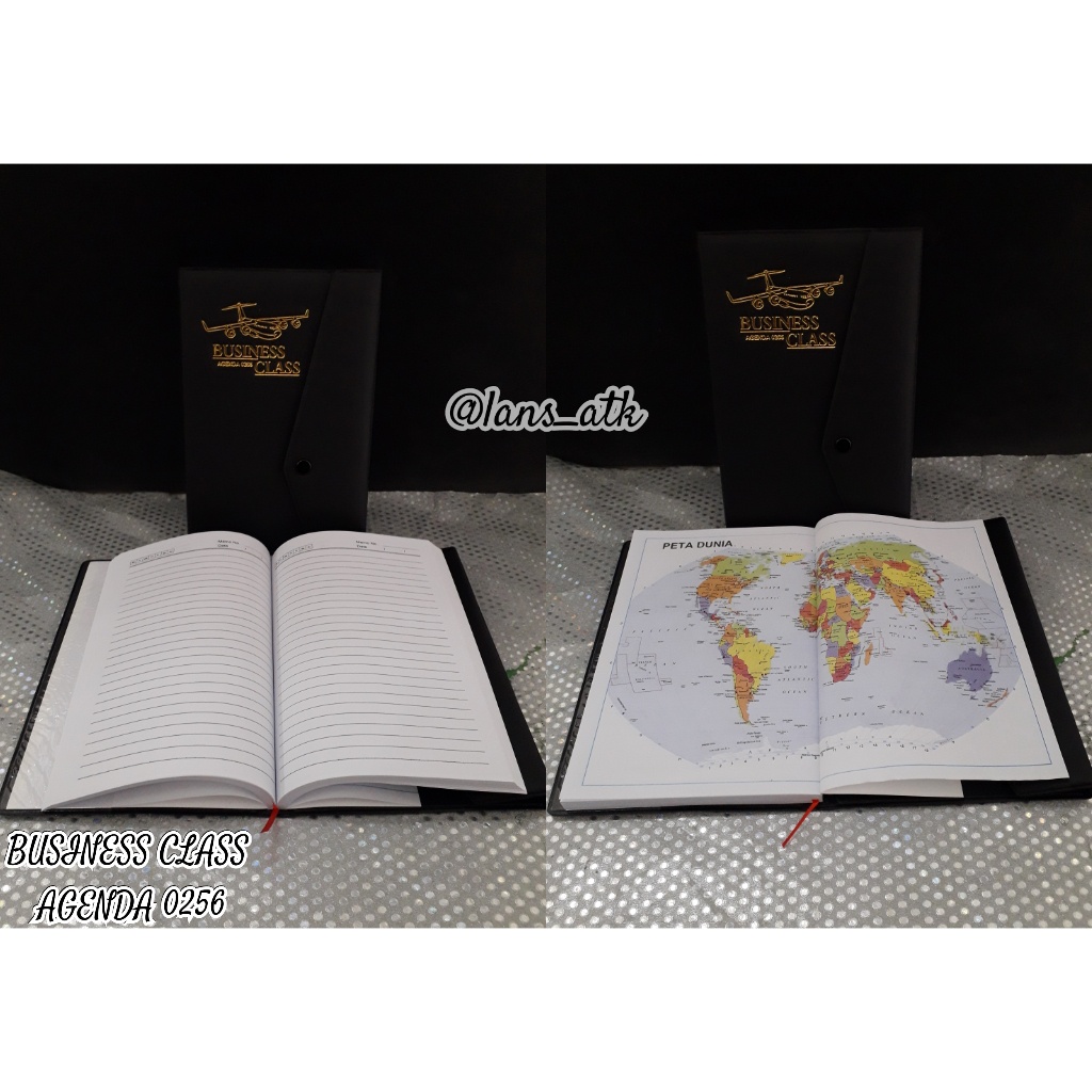 BUKU AGENDA 0265 BUSINESS CLASS / BKU AGENDA KANCING (AGENDA265)