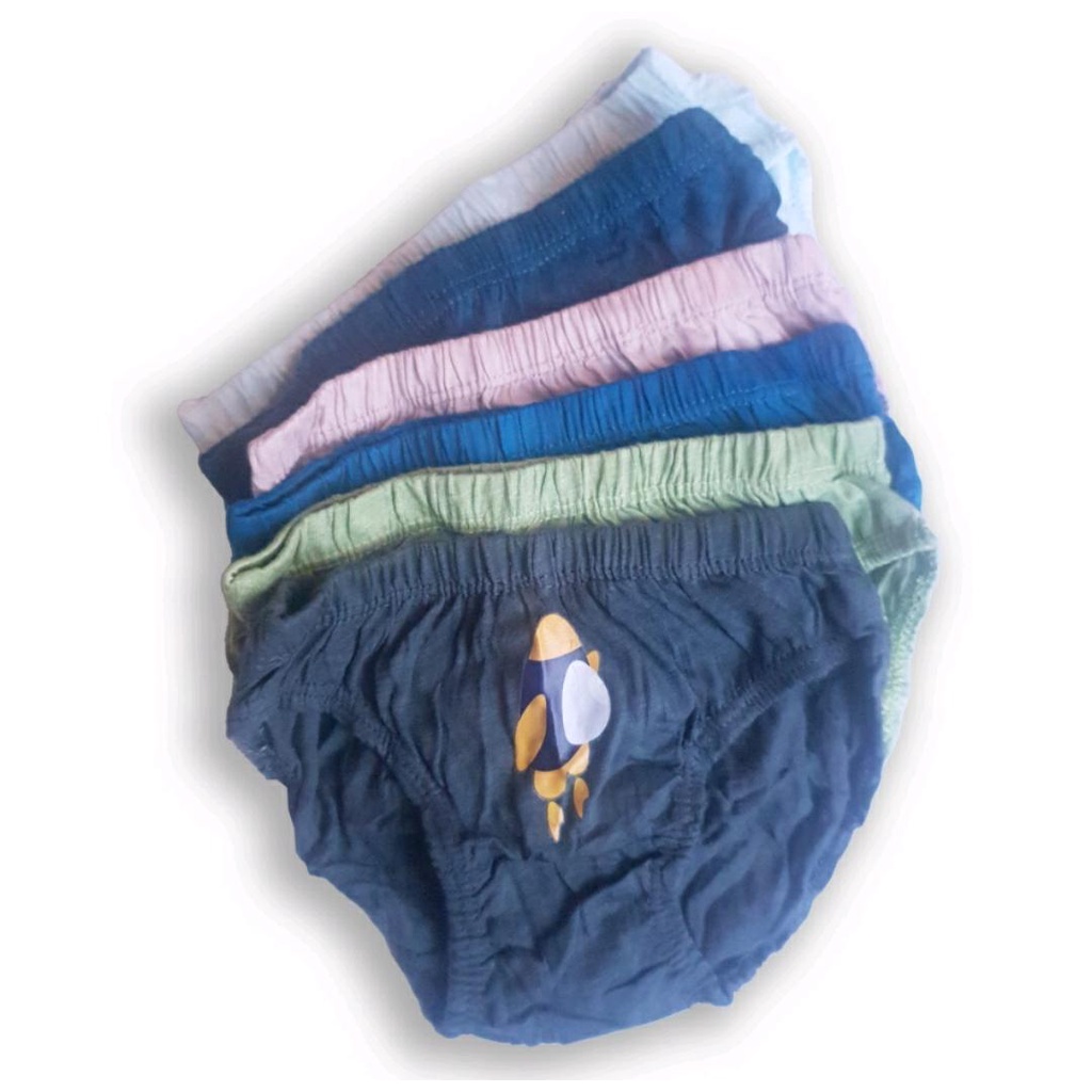 BEBISO UNDERWEAR BABY GIRL &amp; BOY ISI 6 / CELANA DALAM ANAK