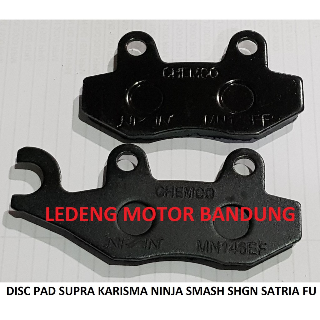 Murah Disc Pad Supra Karisma Ninja Smash Shogun Satria FU Kampas Rem Lokal