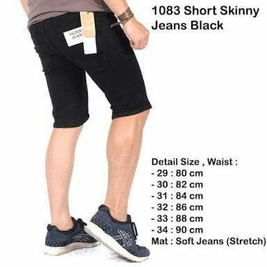 Celana Jeans Pendek Pria Casual Santai Pantai Surfing Surf Distro Cowok Trendy