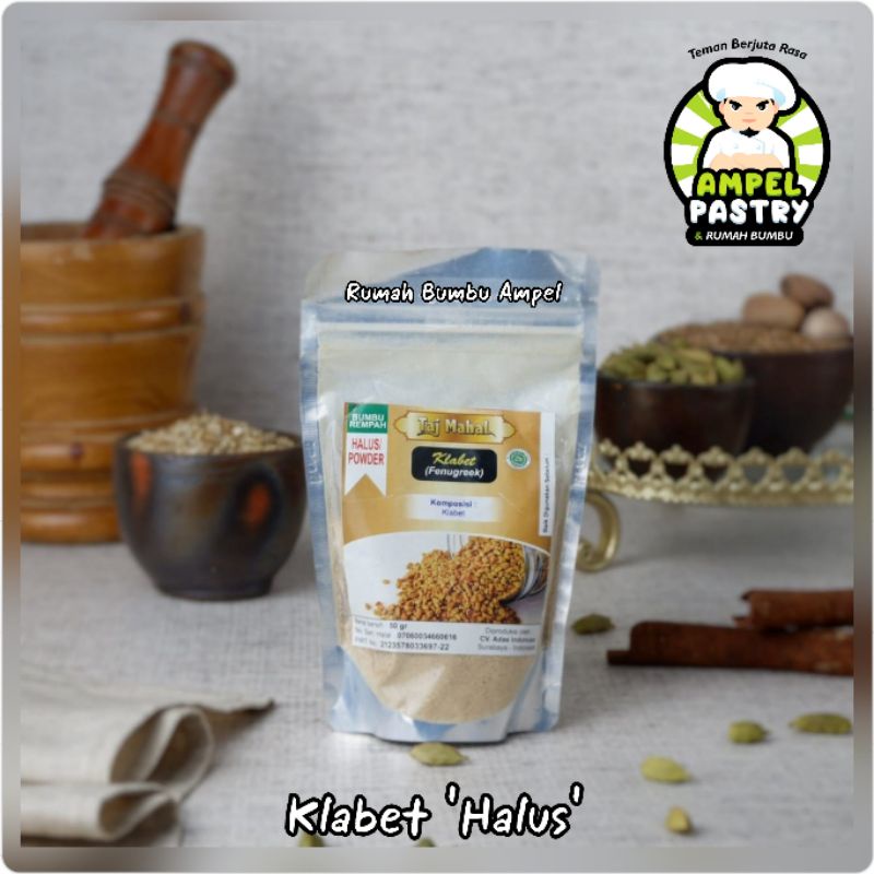 

Klabet Halus & Utuh 50 - 100 Gram