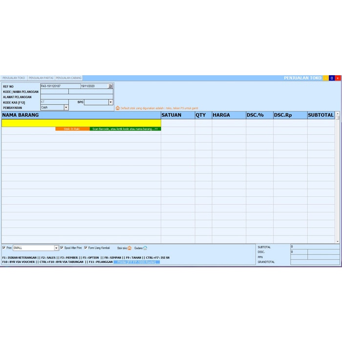 NEW Softrware minimarket SID Retail Pro Original