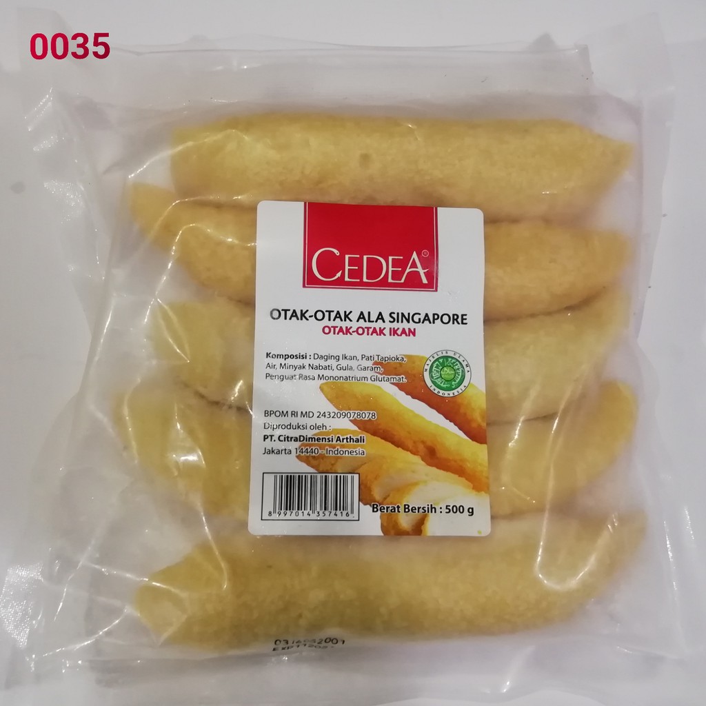 

Frozenfood Cedea otak otak singapura PROMO murah 500gr | Frozenfood Bandung