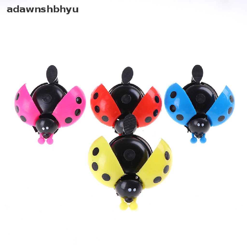 Adawnshbhyu 1Pc Sepeda Ladybug Bell Kartun Bersepeda Bell Indah Anak Sepeda Naik Alarm Tanduk