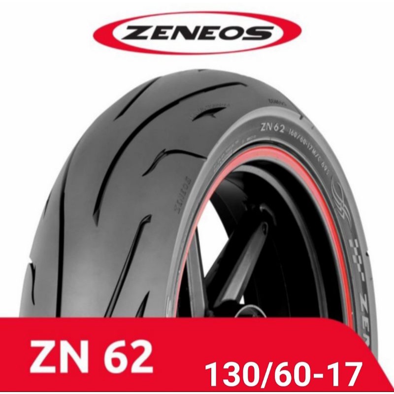 Ban Zeneos 130/60-17TL ZN62 Ban Moge Tubeless