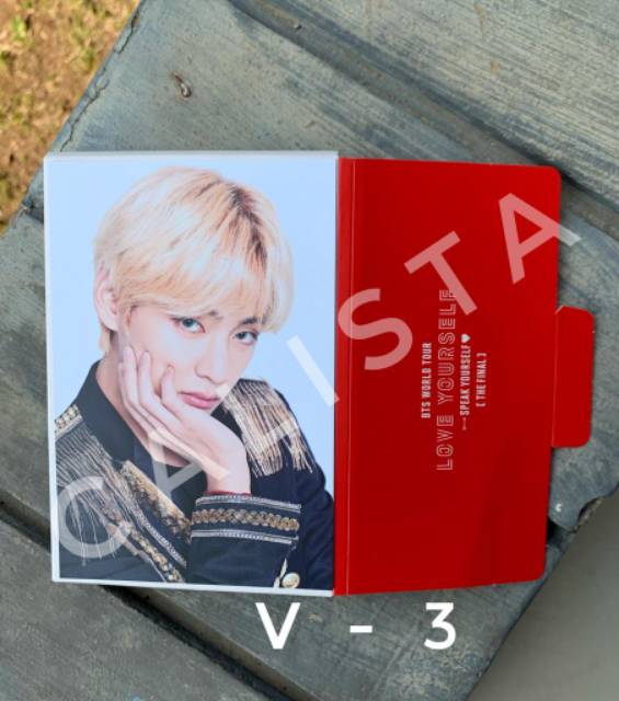 BTS PHOTOCARD SPEAK YOURSELF FINAL OFFICIAL  V
