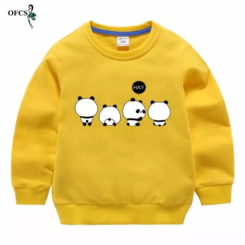 Sweater Anak Perempuan bahan fleece / HAY PANDA