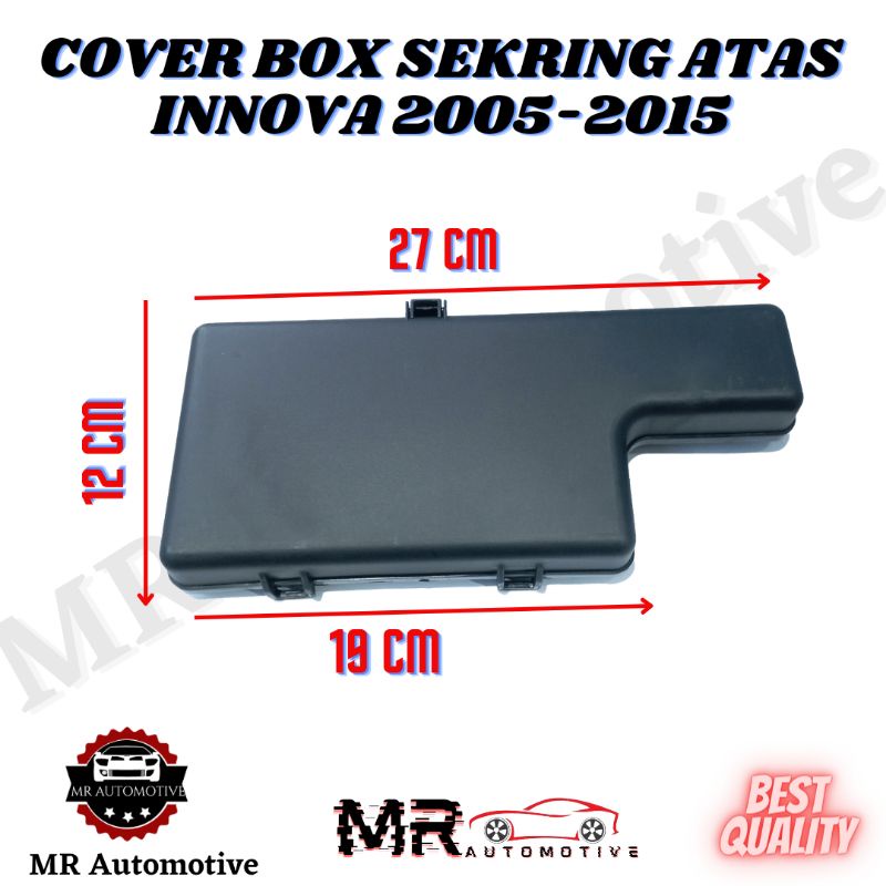 Cover Box Sekring Innova 2005-2015 Tutup Box Sekring Atas Innova 2005-2015 ORIGINAL