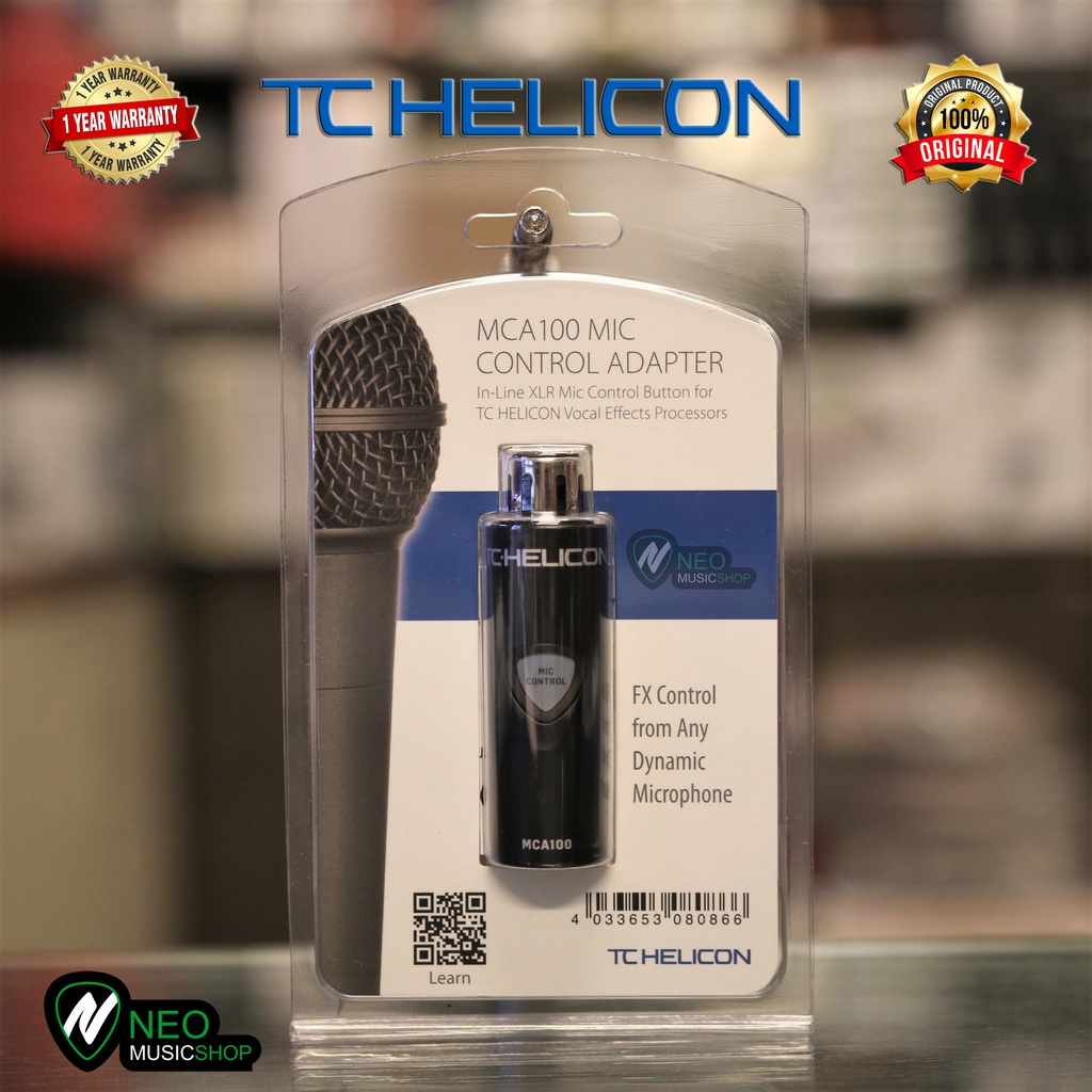 TC HELICON MCA100 MIC CONTROL ADAPTER for TC Helicon Vocal Effects