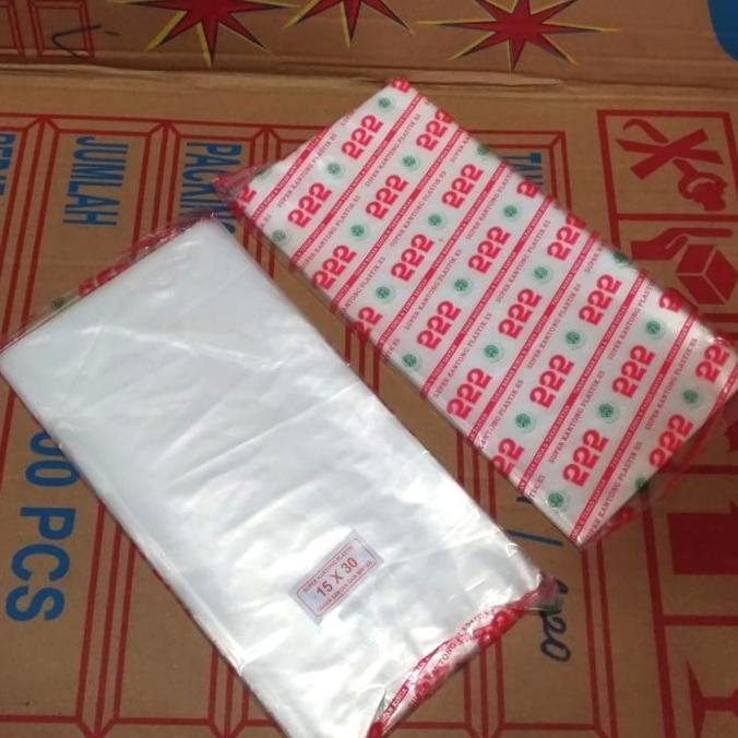 PLASTIK ES UK 15X30(ISI 5 PACK)| PLASTIK PE | KANTONG PLASTIK
