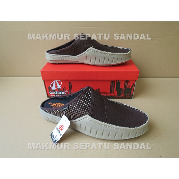 New Sepatu Slip On Pria - Ardiles Gartz - Coklat Murah