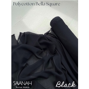 SPECIAL ORDER KAK MUTIA POLYCOTTON BLACK (NO COD)