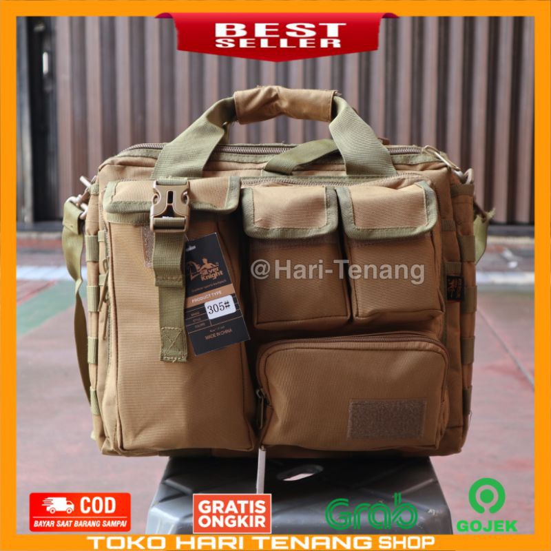 TAS SELEMPANG 305 COKLAT TAS LEPTOP IMPORT