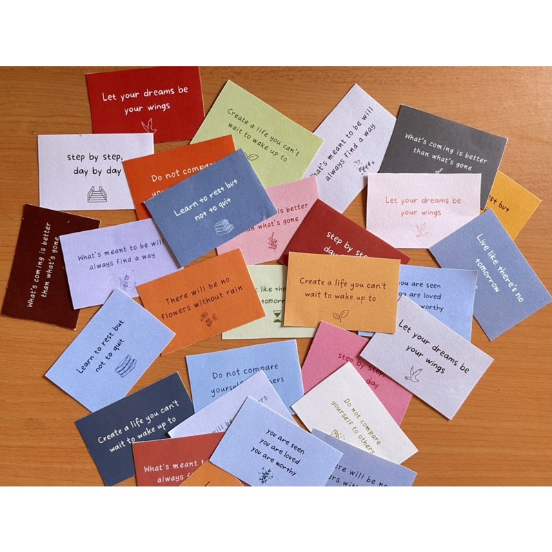 

sticker stiker quotes aesthetic untuk jurnal journal dan scrapbook