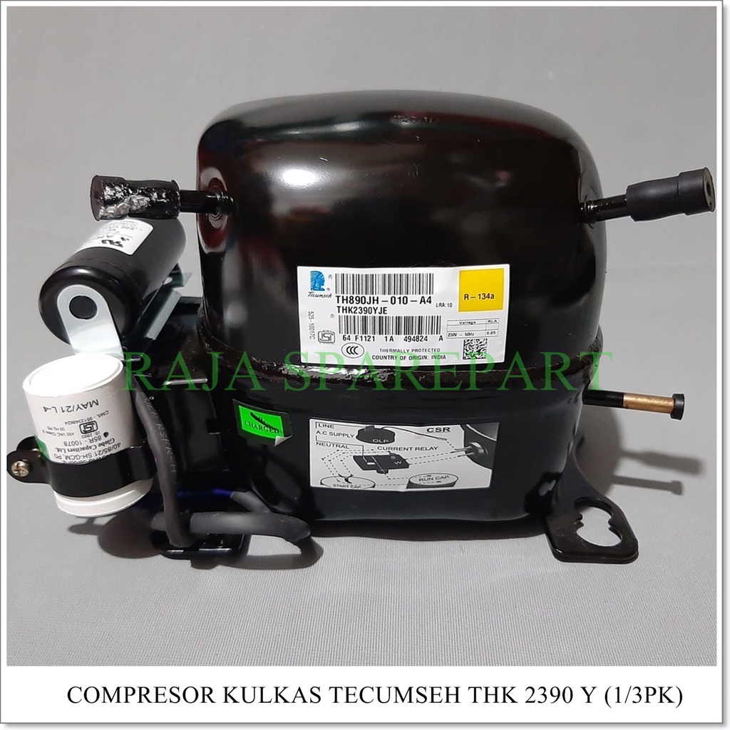 Compressor Kulkas &quot;TECUMSEH&quot; 1/3pk 2390YJE (Harga Sudah Termasuk Packing Kayu)