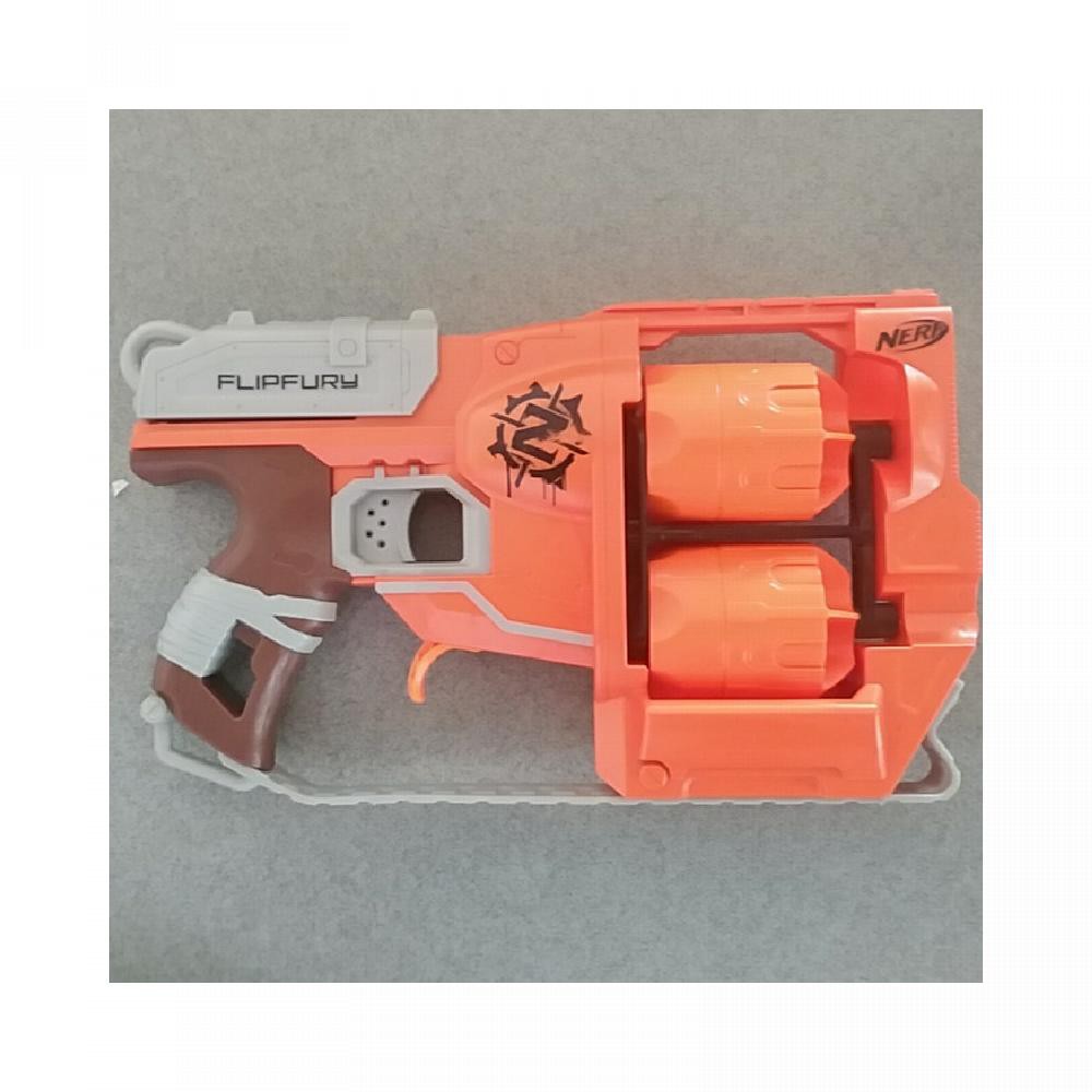 NERF Flipfury Flip Fury OriHasbro Pistol Mainan Nerf Zombie Strike 2nd