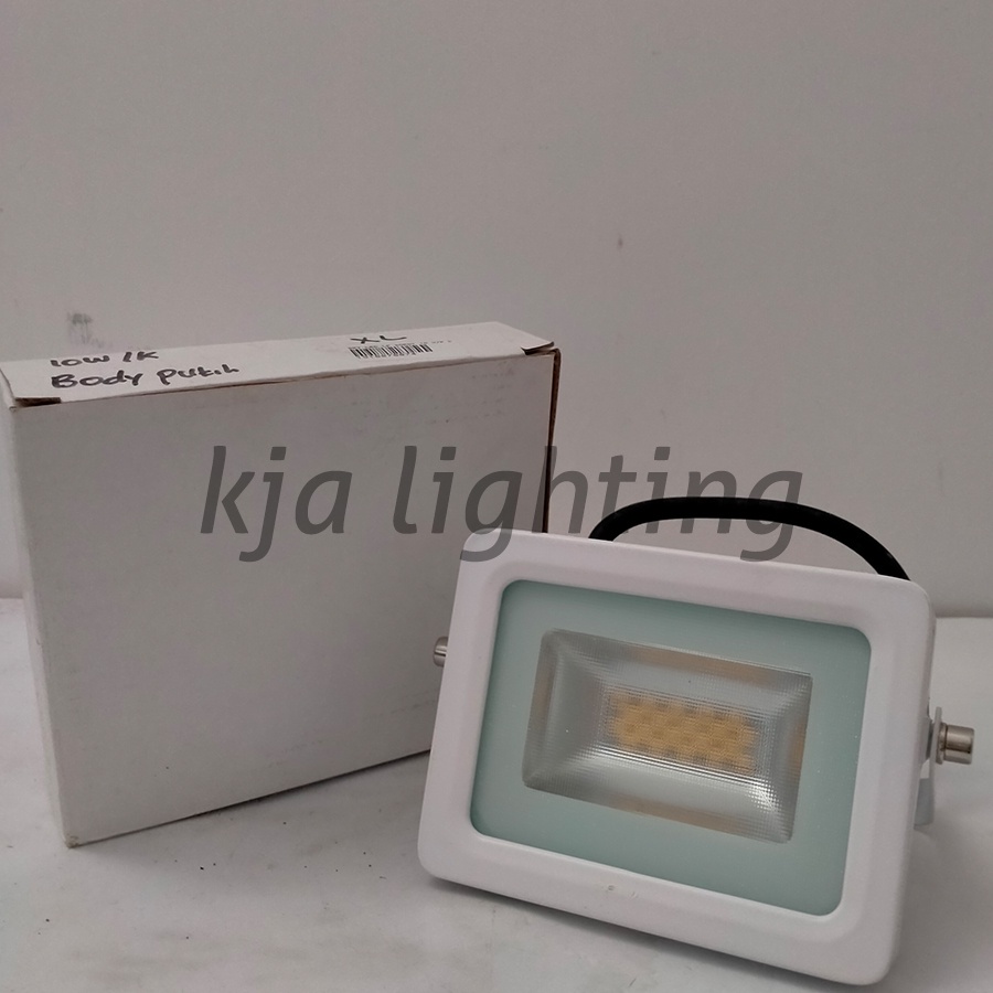 LAMPU SOROT LED 10 WATT 10W BODY PUTIH SKYLED