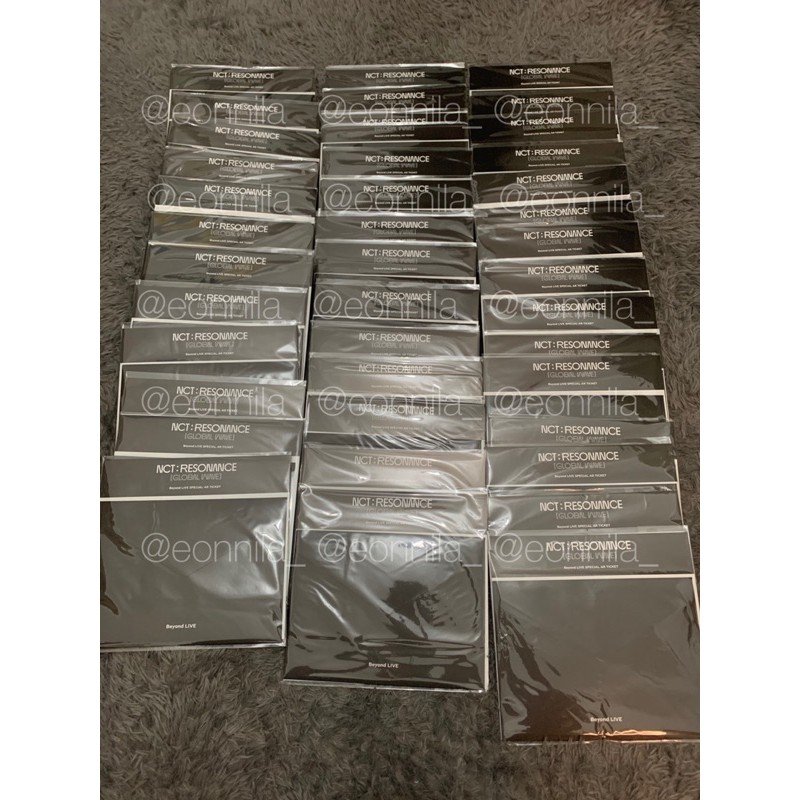 READY STOCK AR TICKET & FILM SET NCT BEYOND LIVE RESONANCE (JAEHYUN,TAEYONG,MARK,DOYOUNG,JUNGWOO)