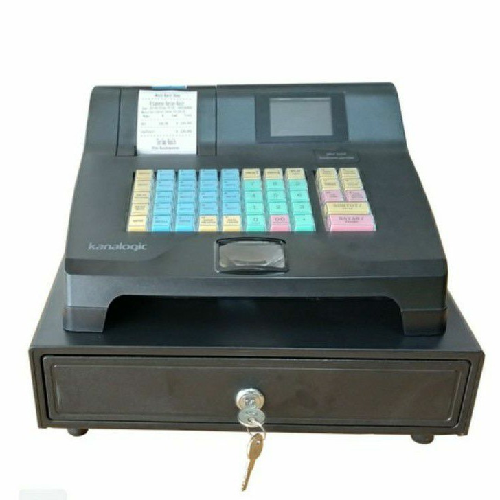 

Cash register Kanalogic KCR-181SW mesin kasir elektronik Bonus software Harga Grosir Paling Murah