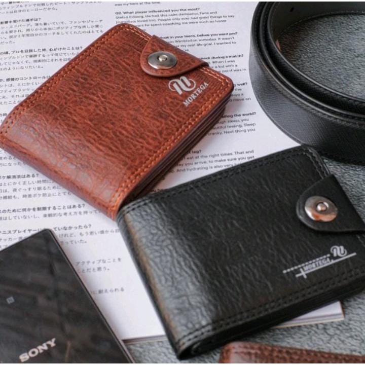 Dompet kulit sintetis premium Mortega m-8401