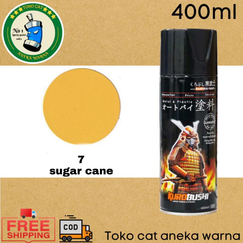 SAMURAI PAINT 7 sugar cane 400ml spray pait cat semprot spray pilox pilok