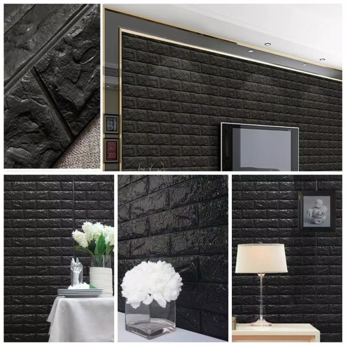 BEST SELLER WALLPAPER 3D FOAM PUTIH BATU BATA UKURAN 70X38 Wallpaper 3D Modern Foam Batu Bata Brickfoam UK 38CMX70CM