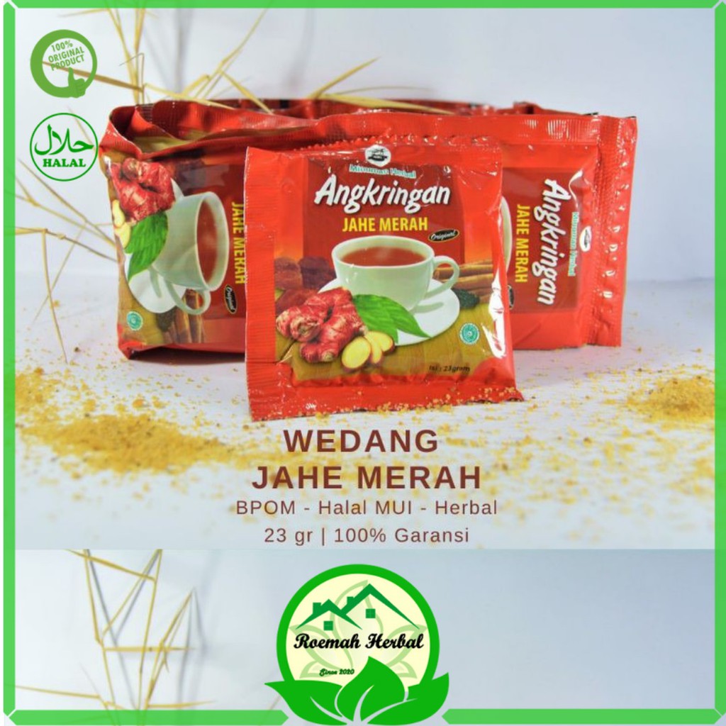 

Jahe merah / jahe merah angkringan / minuman tradisional / minuman tradisional / angkringan / rencengan / sachet / 22 gr