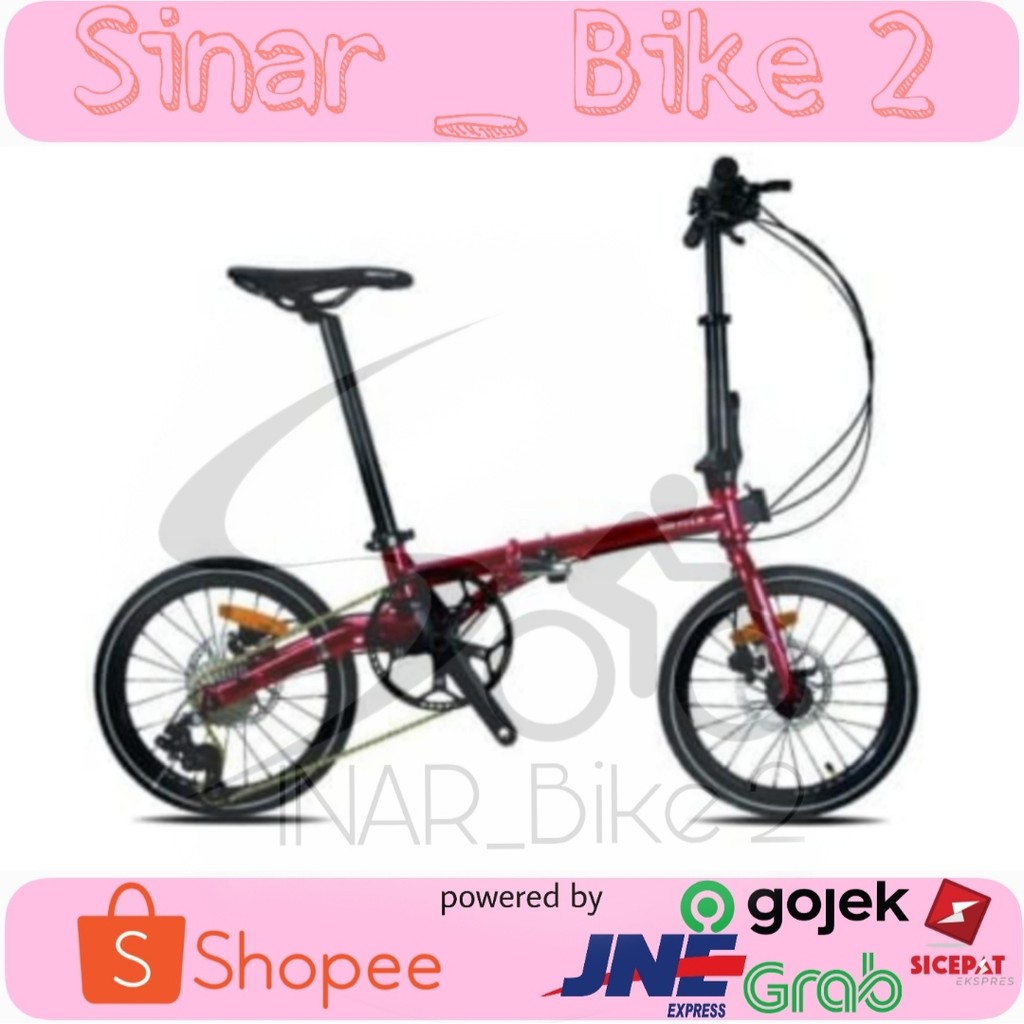 Sepeda Lipat 16Inch Racello Nobit 10Speed