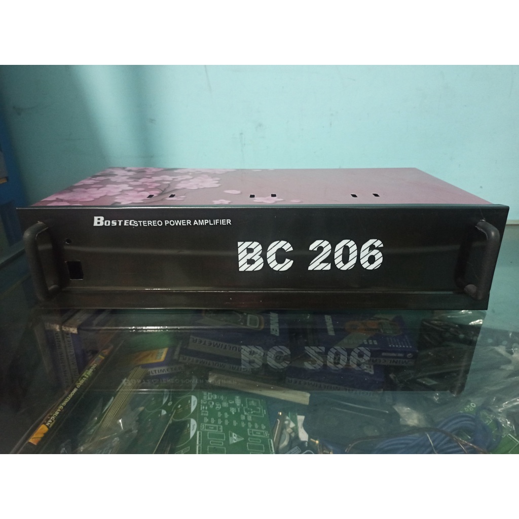 BOX POWER AMPLIFIER SOUND SYSTEM BC206 POLOS TEBAL