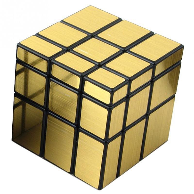Rubik Mirror 3x3 Rubik Cermin Rubik Cube Rubik Puzzle Magic Rubik Unik Rubik Gold