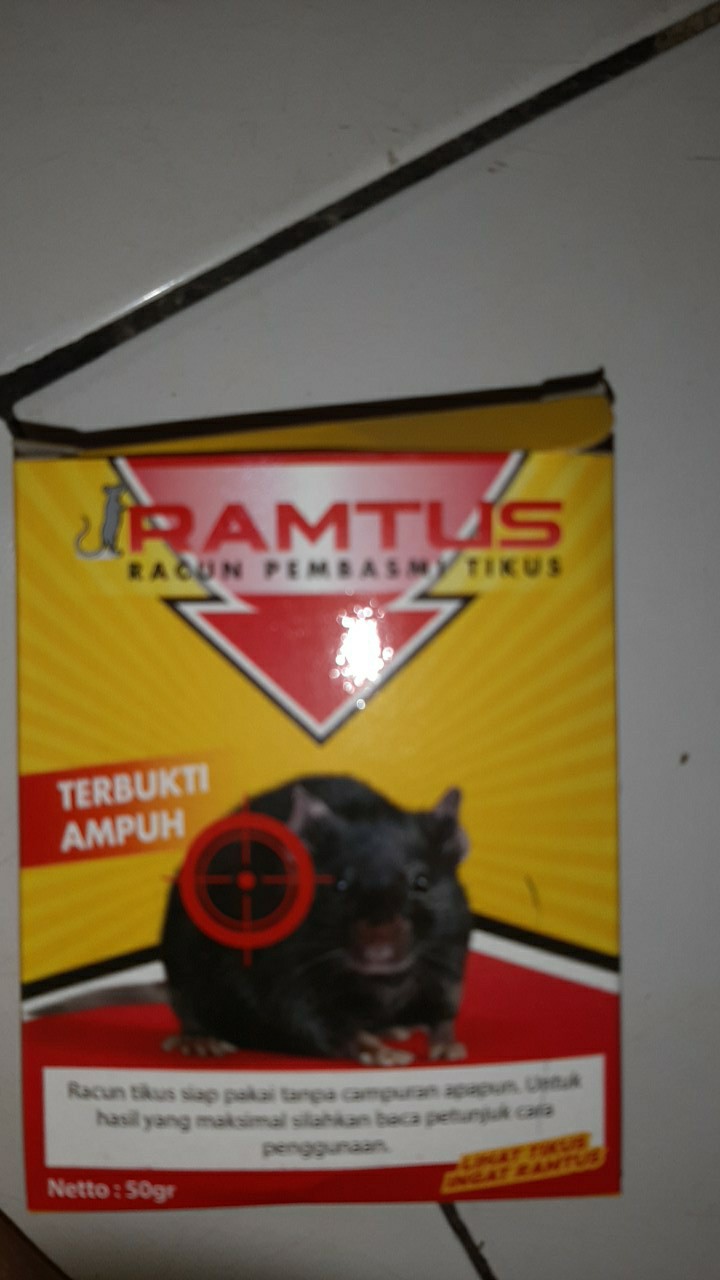 Racun Tikus Ramtus 50gram