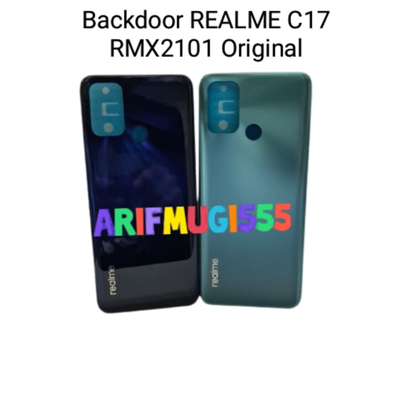 Backdoor Backcover Kesing Casing Housing Tutup Belakang Back Casing Realme C17 RMX2101 Original