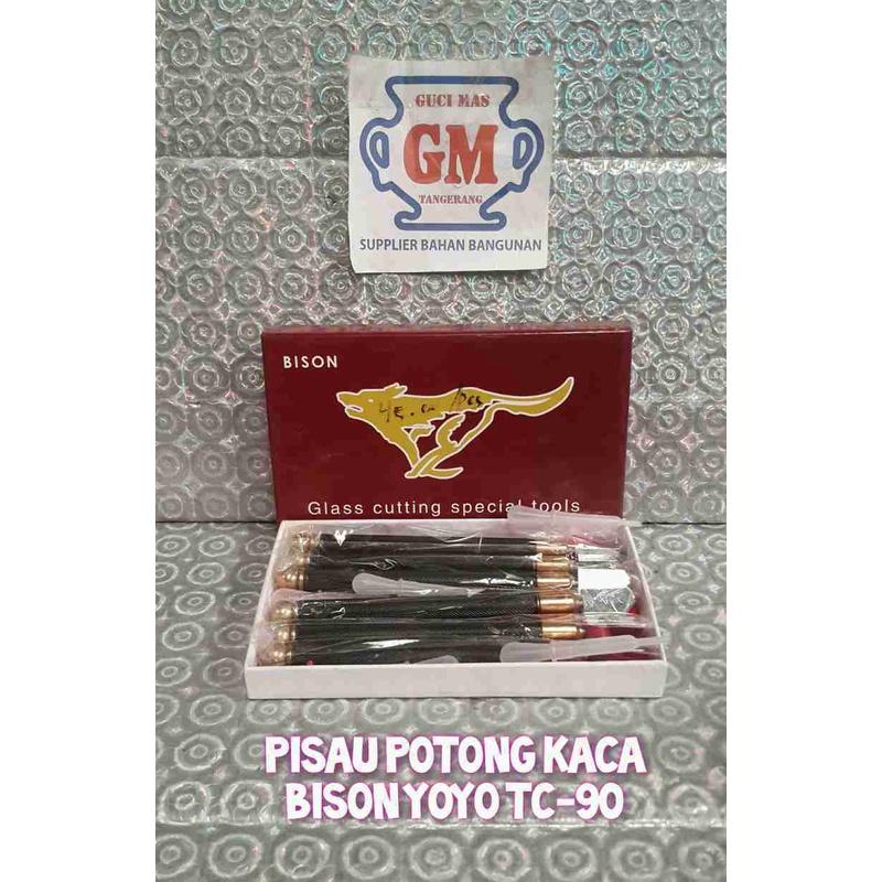 

Pisau Potong Kaca / Glass Cutter BISON TOYO TC-90