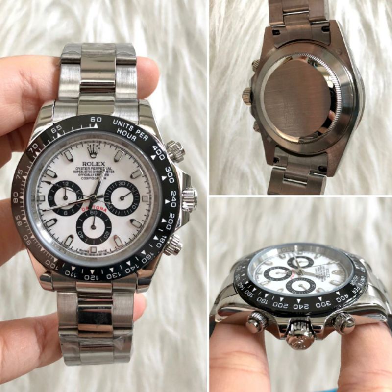 Jam Tangan Rolex Daytona Autometic Super Premium Graden AAA - Rolex Oyster Perpetual Super Elegan