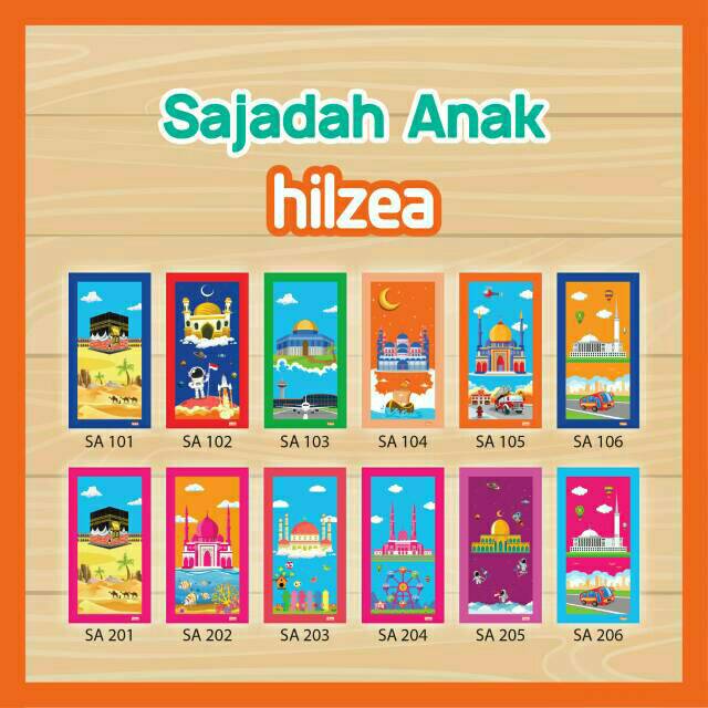 SAJADAH ANAK _ SAJADAH ANAK HILZEA _ SAJADAH ANAK KEREN _ SAJADAH ANAK KARAKTER