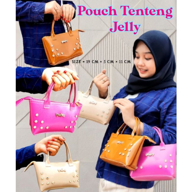 POUCH TENTENG JELLY BLINK BLINK