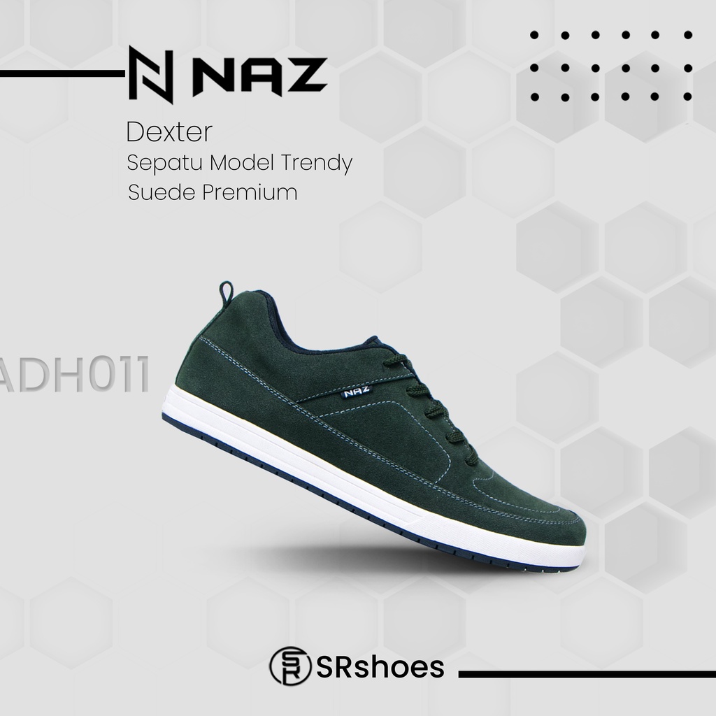 NAZ Dexter - Sepatu Sneakers Pria Casual Shoes Original